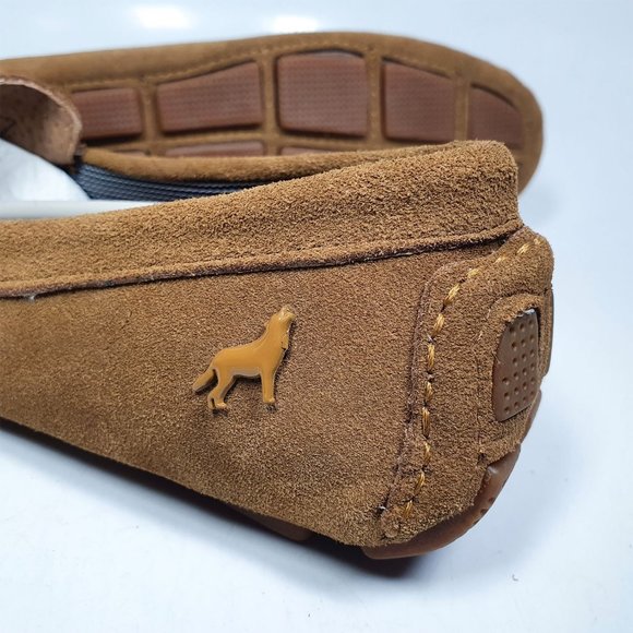 HOWLING WOLF Sydney Penny Driver Women's Brown Suede Leather Shoes Size 7 US - Picture 4 of 13